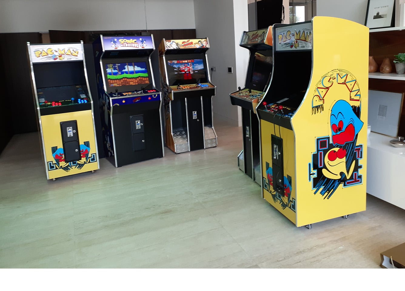 Largest Collection of Arcade Games for Hire