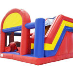 Beautiful Rainbow Bouncy Castle Available for Hire in Dubai