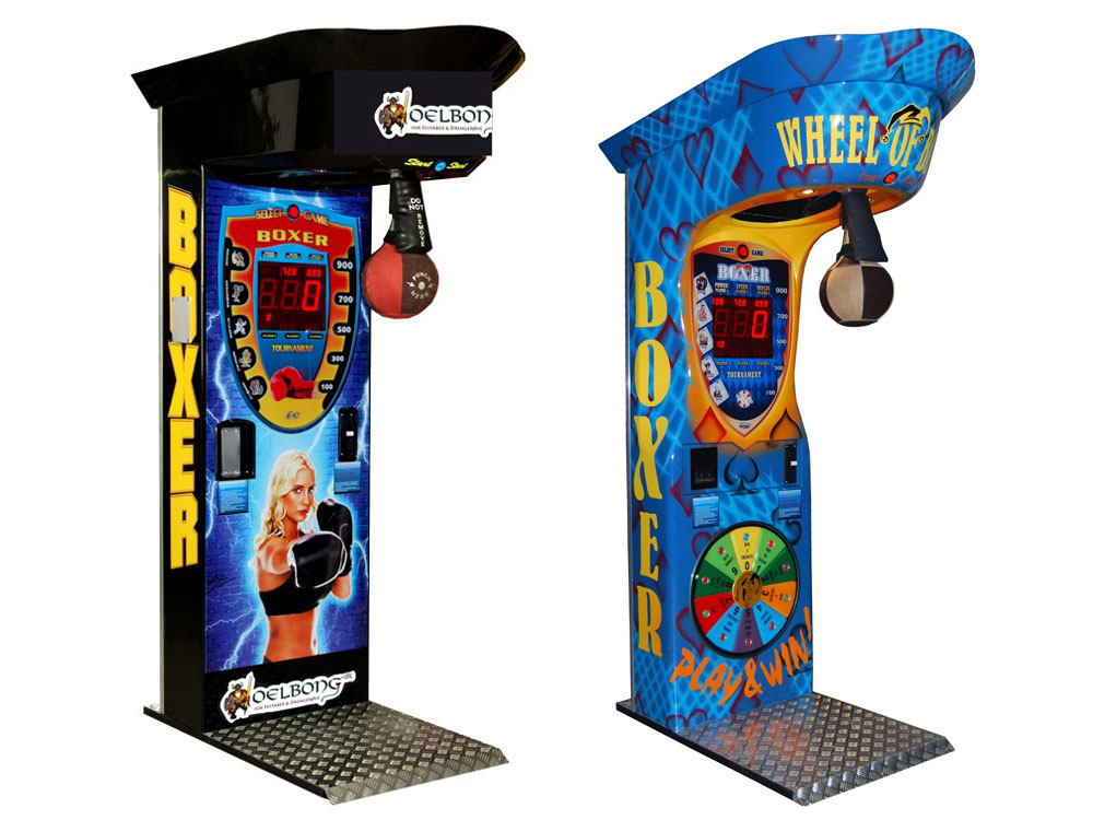 Punching Machine Rental Dubai - Boxer Punching Bag Game Hire UAE