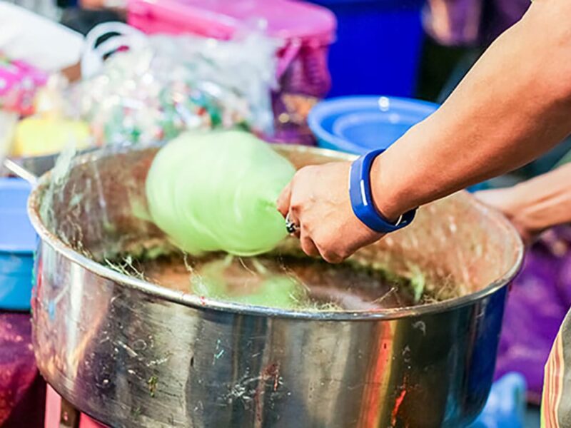 Cotton Candy Cart Floss For Birthday Party