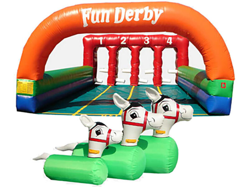 Fun Derby Race | Fun Pony Derby Inflatable Race Rental Dubai & UAE