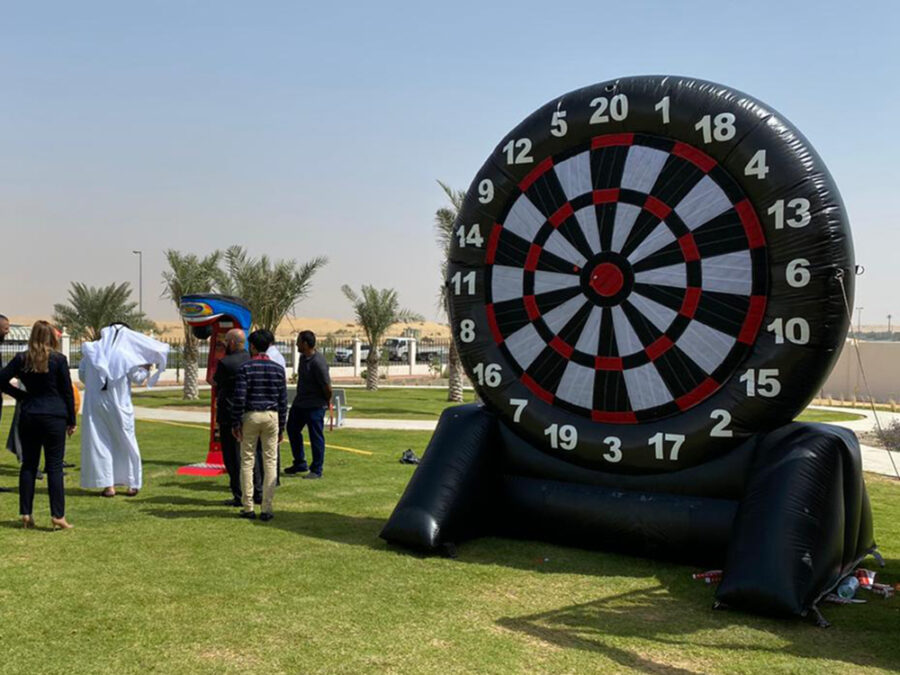 Giant Inflatable Dart Board Rental Dubai Giant Dart Boards Hire In UAE