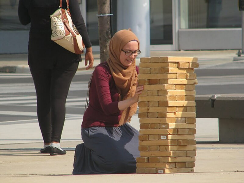 Giant Jenga Set Hire