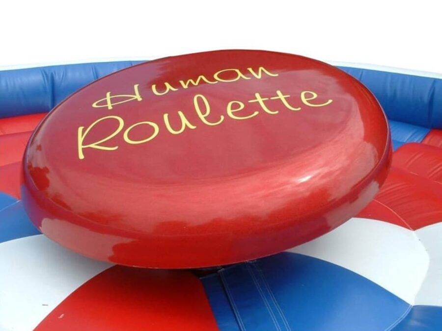 Human Roulette Wheel Rental Dubai | Inflatable Spinning Wheel Hire UAE