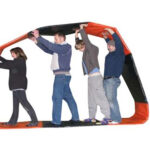 Human Wheel Caterpillar Game Rental Dubai