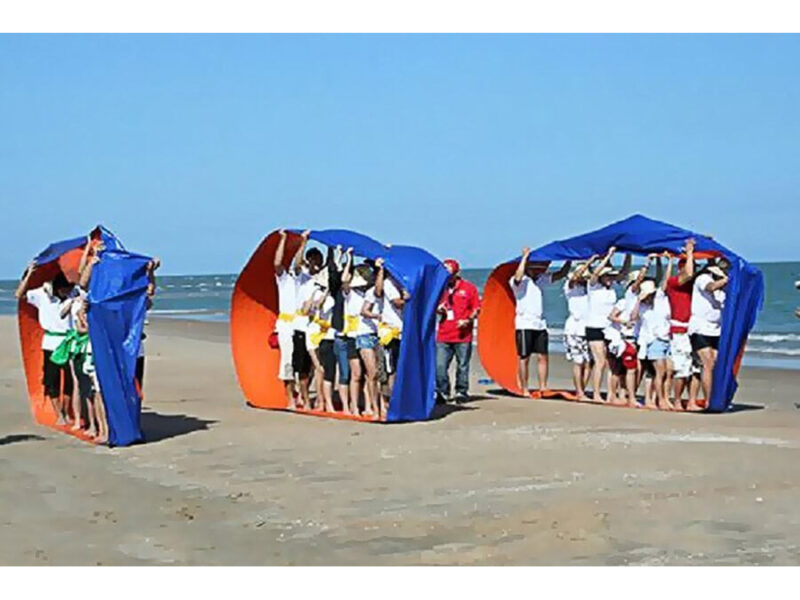 Human Wheel Caterpillar Race - Image 2