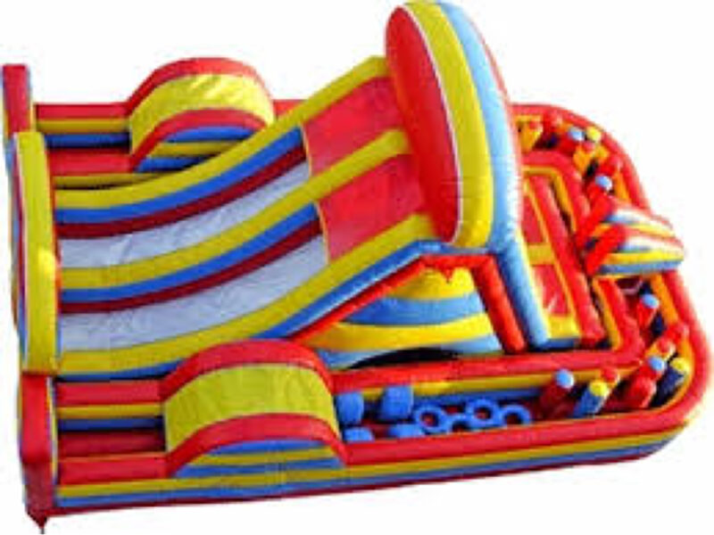 Infinity Challenge Inflatable Obstacle Course Corporate Game Rental UAE