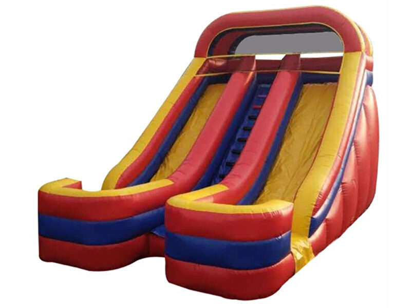Rainbow Inflatable Slider