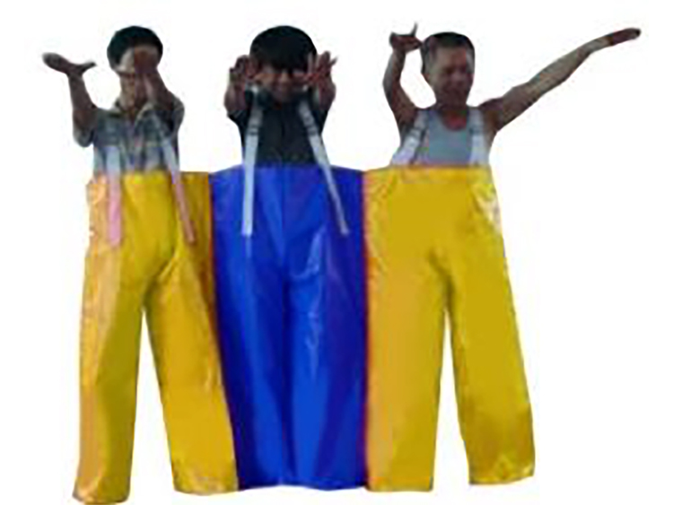 Trio Race Rental Dubai - Pants Trio Games Triple Trousers for Adults