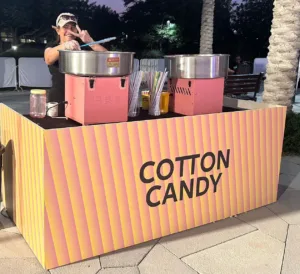 Cotton candy cart rental for Dubai events Cotton candy cart rental for Dubai events