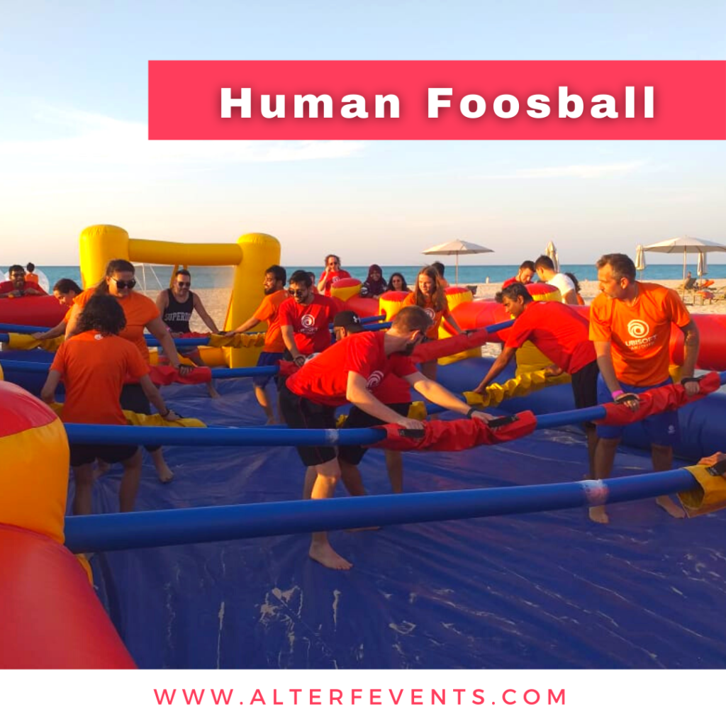 human foosball