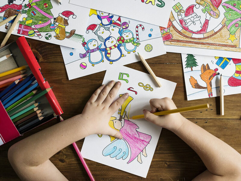 Kids Coloring Activity Pages Dubai