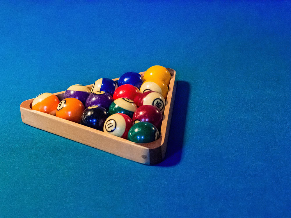 Pool Table with balls Hire