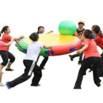 Inflatable Ball Jumping Race | Inflatable Interactive Race Games Hire UAE