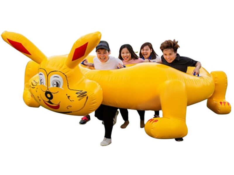 Inflatable Rabbit Race Corporate Game Rental Dubai Abu Dhabi UAE