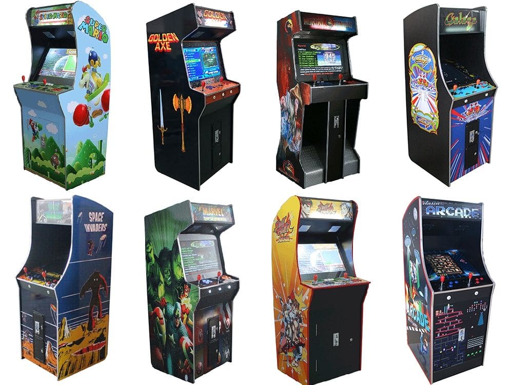 Retro Arcade Games Machines Available for Rent
