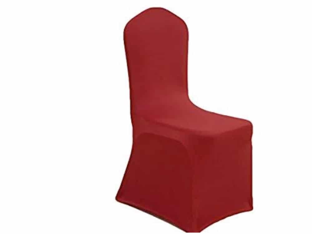 Banquet Chair with Red Cover Rental Dubai UAE
