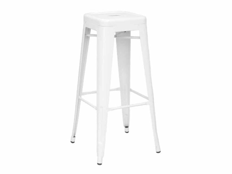 STUDIO BAR STOOL White