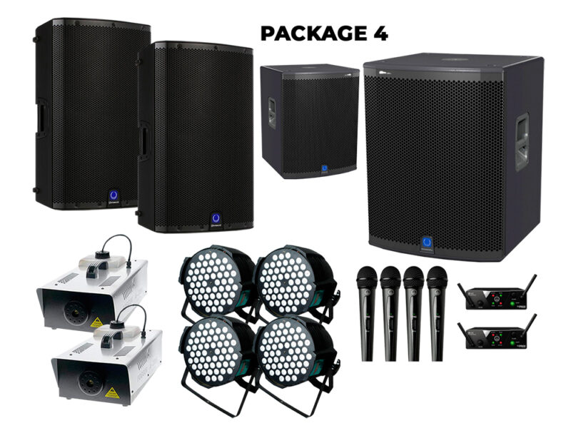 PA Speaker Package 4