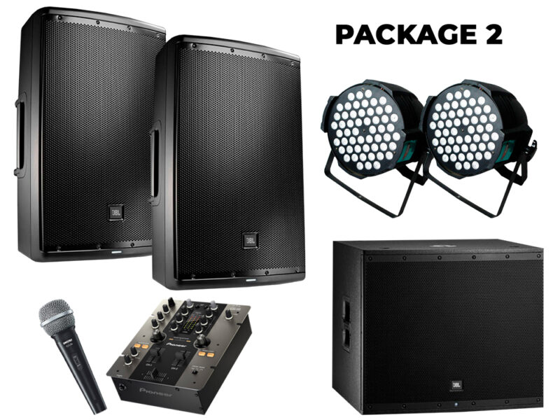 PA Speaker Package 2