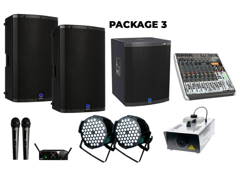 PA Speaker Package 3