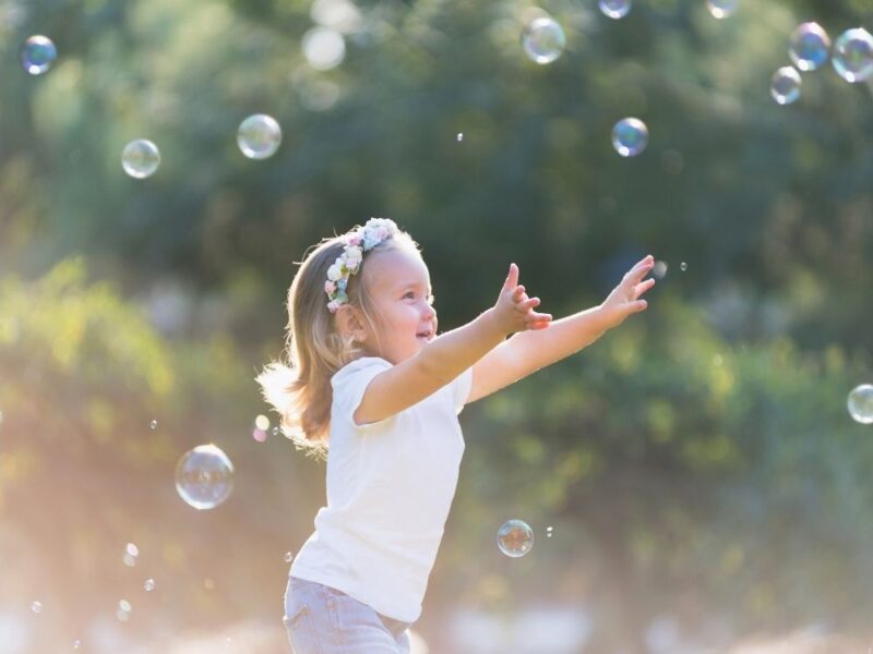 Bubble Machine for Kids Birthday