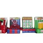 4-in-1 Inflatable Skills Game for Rent