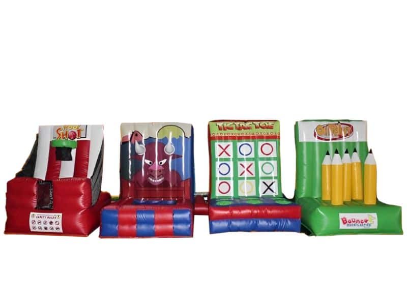 4-in-1 Inflatable Skills Game for Rent