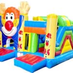 Funny Clown Bounce Castle Rental