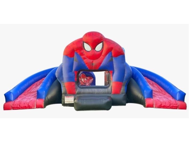 Spiderman Bouncy - Double Slider Hire