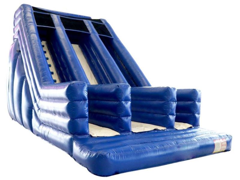 Top Blue Inflatable Slide Hire UAE